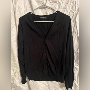 Banana Republic Black Button Cardigan Sweater Size M